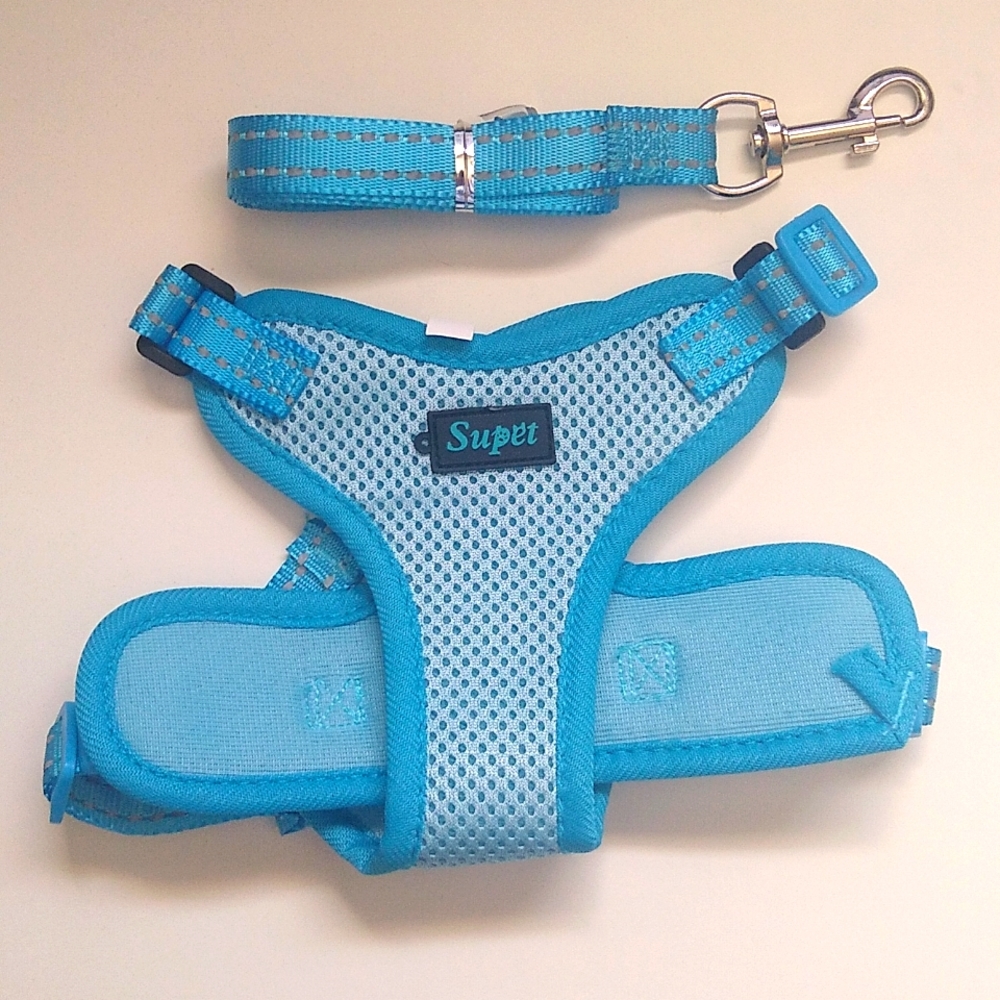 Supet Cat Harness and Leash Set for Cat, Small Size, Adjustable & Reflective